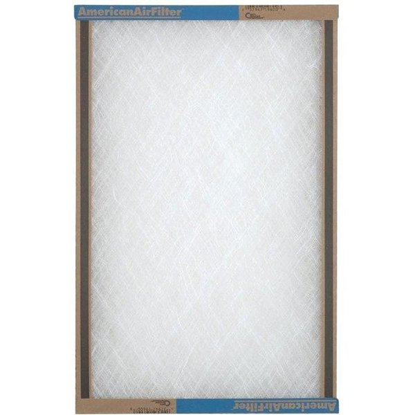 Aaf Flanders Panel Filter, 24 in L, 18 in W, Chipboard Frame 118241